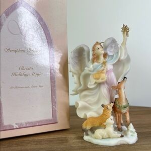 Seraphim Classics Angel Christa "Holiday Magic"
